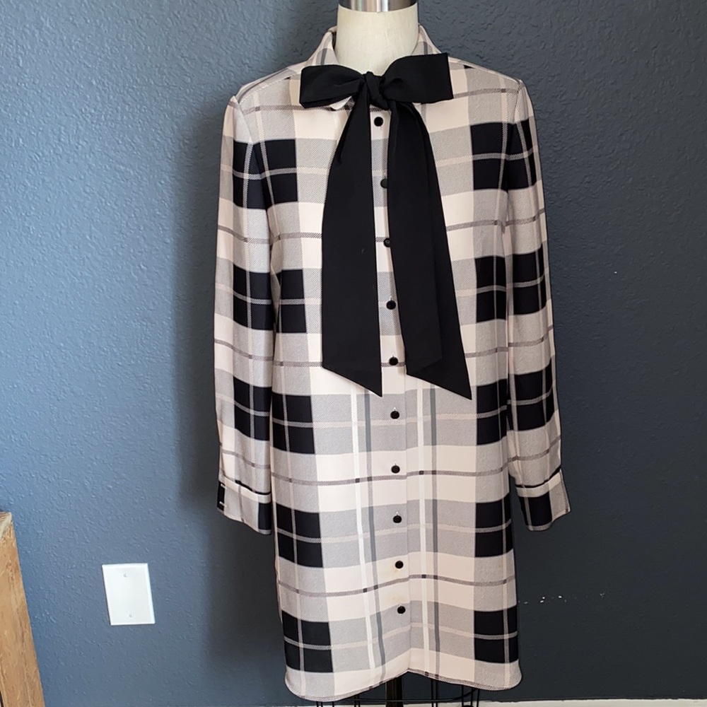 SOLD 💔Kate Spade Woodland Plaid Griffin Dress - Picture 3 of 8
